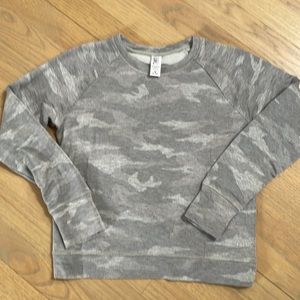 Athleta Girls Cozy Cross Your Fingers Sweatshirt